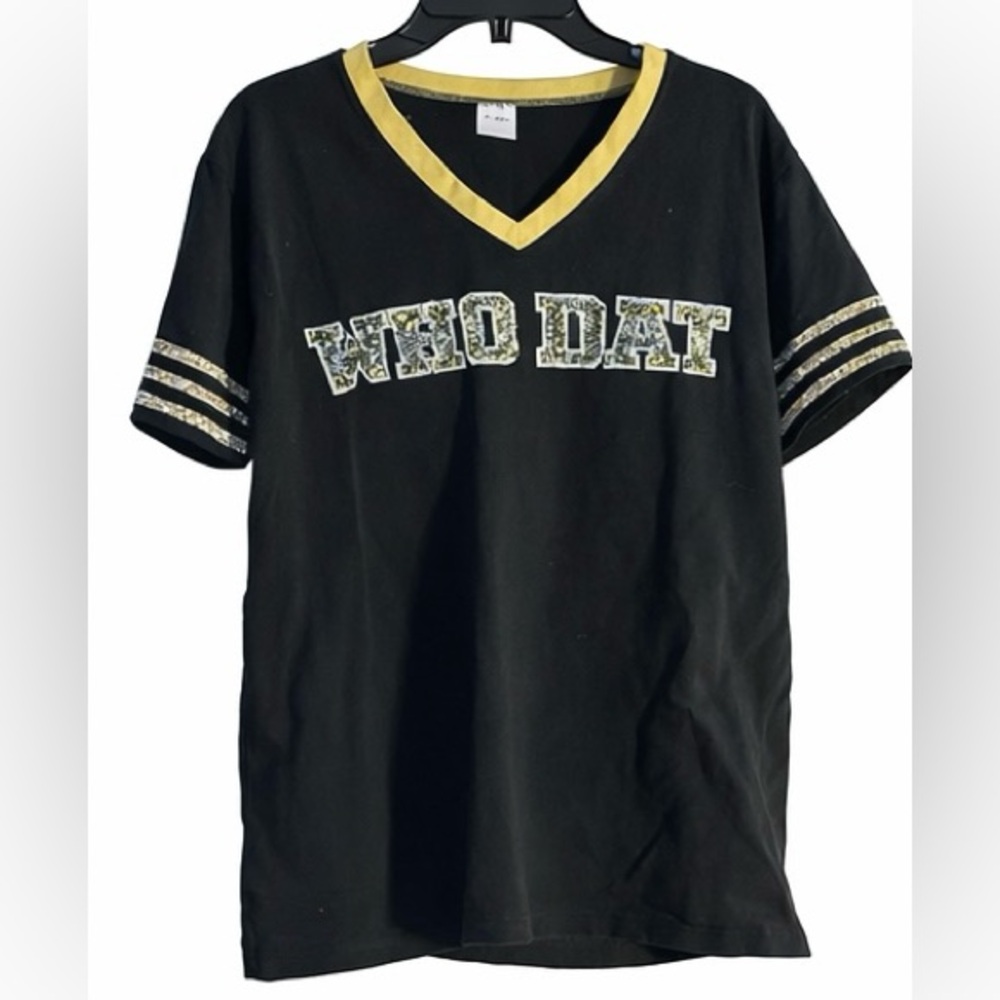 Black and Gold Graphic T-Shirt